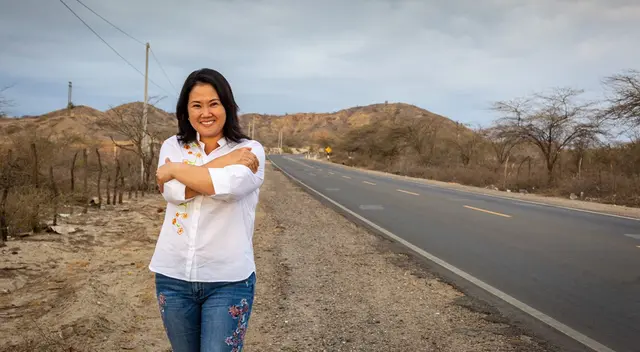 Candidata Keiko Fujimori se volvió tendencia en redes sociales por supuestamente haber usado montaje en su video.