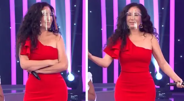 Janet Barboza decidió no bailar la canción de Alfredo Zambrano. Janet Barboza decidió no bailar la canción de Alfredo Zambrano.