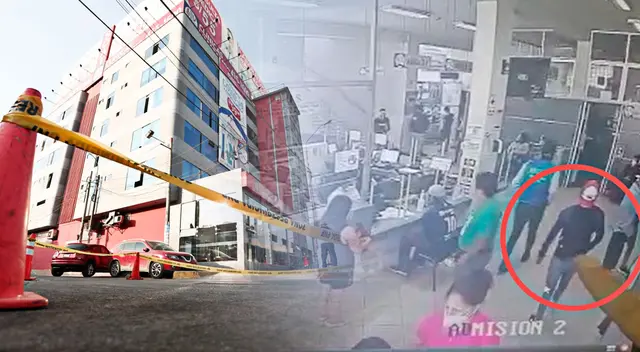 Todo fue captado por las cámaras de seguridad que se encontraban al interior de la clínica Limatambo. Todo fue captado por las cámaras de seguridad que se encontraban al interior de la clínica Limatambo.