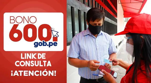 LINK de consulta para saber si eres beneficiario del bono 600 soles