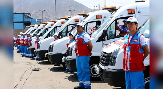 Personal del SAMU reciben vacuna contra la COVID-19