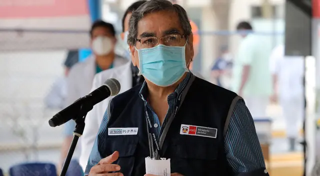 Ministro de Salud, Óscar Ugarte.