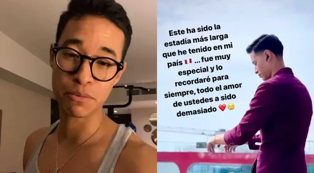 Tony Succar compartió en Instagram que ya empezó a empacar sus cosas para su retorno a EE.UU., y agradeció a sus fans por el cariño.