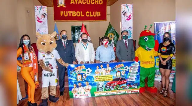 Ayacucho lanzó Rifa Solidaria para campaña del 2021 Ayacucho lanzó Rifa Solidaria para campaña del 2021