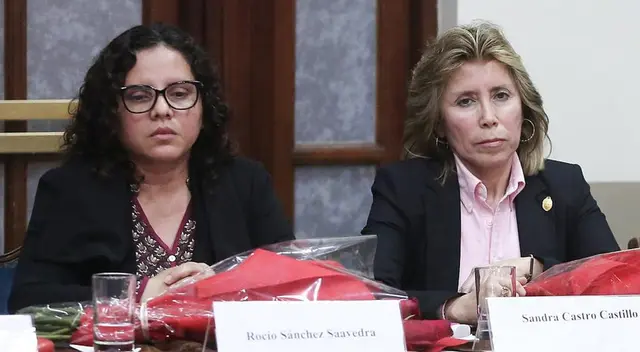 Fiscales Rocío Sánchez y Sandra Castro fueron separadas del caso Los Cuellos Blancos del Puerto. Fiscales Rocío Sánchez y Sandra Castro fueron separadas del caso Los Cuellos Blancos del Puerto.