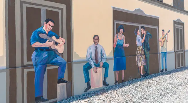 El barrio de Monserrate se volvió más colorido.