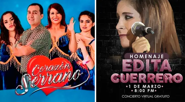 Corazón Serrano realizará homenaje a Edita Guerrero.