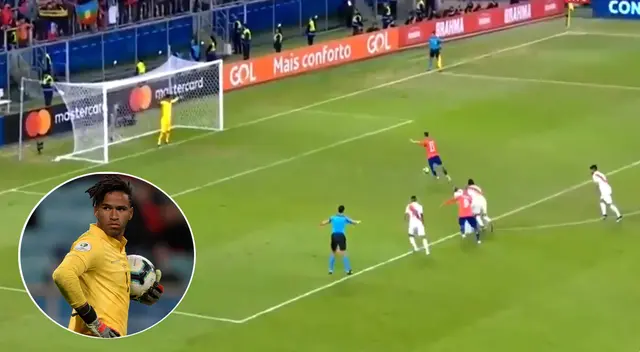 Pedro Gallese fue una de las figuras de aquella memorable noche en el que la selección peruana superó a Chile.