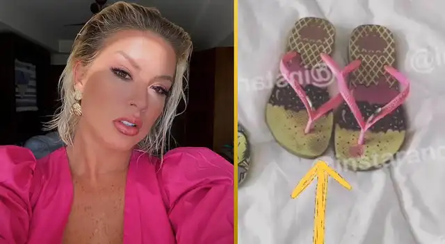 Leslie Shaw: Usuarios evidencian que la cantante vende en su página sandalias sucias Leslie Shaw: Usuarios evidencian que la cantante vende en su página sandalias sucias