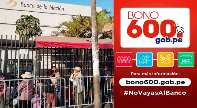 Esta es la fecha que inicia el pago del bono 600 al Grupo 2 Esta es la fecha que inicia el pago del bono 600 al Grupo 2