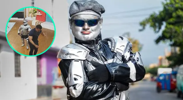 Robotín llegó al set de América Hoy para competir en un reto de baile para Robotín llegó al set de América Hoy para competir en un reto de baile para