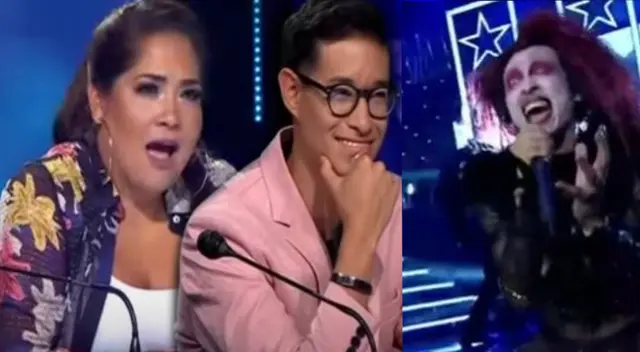 Imitador de Marilyn Manson volvió a sorprender al jurado y se perfila como ganador.