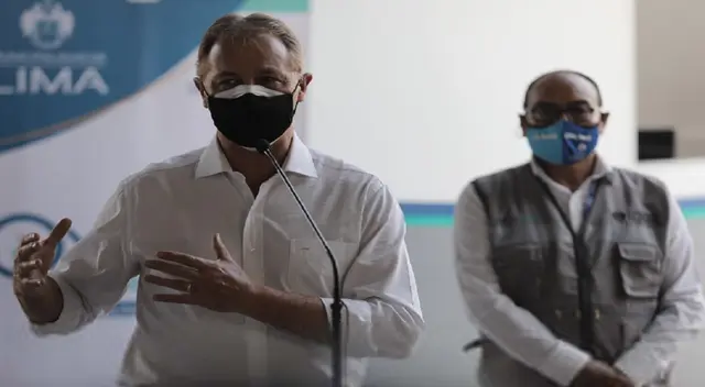 Alcalde de Lima Metropolitana, Jorge Muñoz, negó que le hayan ofrecido recibir dosis de la vacuna del laboratorio chino Sinopharm Alcalde de Lima Metropolitana, Jorge Muñoz, negó que le hayan ofrecido recibir dosis de la vacuna del laboratorio chino Sinopharm