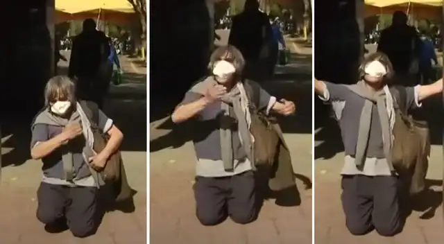 La emotiva escena se ha robado el corazón de miles de usuarios en las redes sociales.