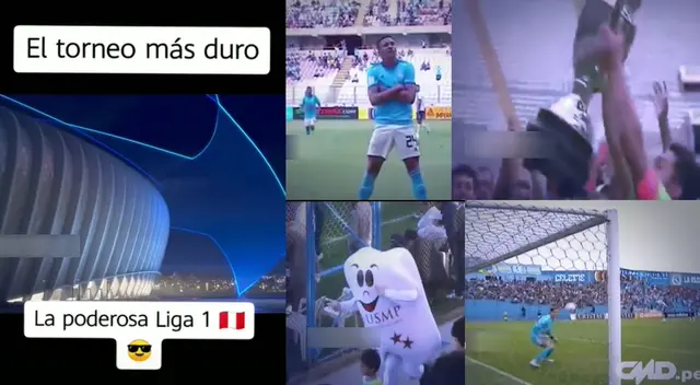 Usuarios hicieron gala de su ingenio y crearon un particular video de la Liga 1.