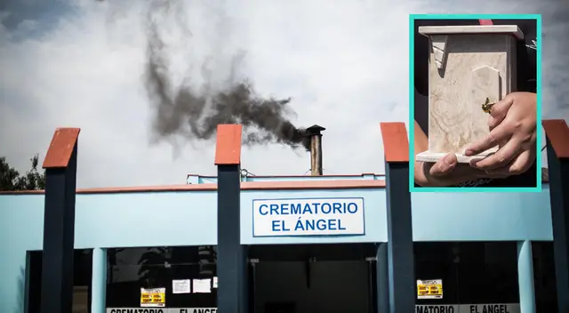 Urnas vacías en cementerio de El Agustino.