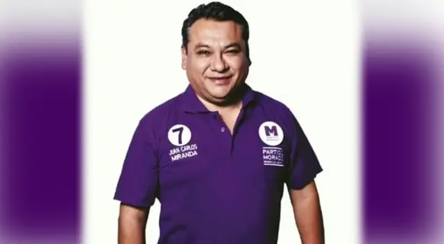 Juan Carlos Miranda, candidato al Congreso de la República, falleció por coronavirus.