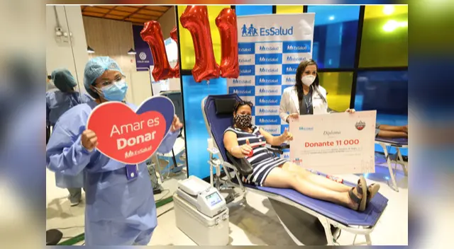 Donación de sangre EsSalud