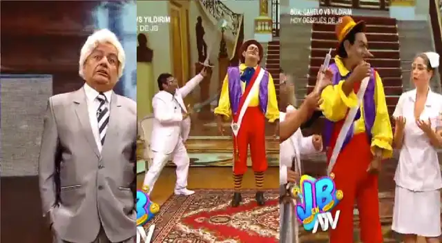 Mira la hilarante parodia de JB en ATV interpretando a 'Mario Vargas Llosa' y su nuevo cuento. Mira la hilarante parodia de JB en ATV interpretando a 'Mario Vargas Llosa' y su nuevo cuento.