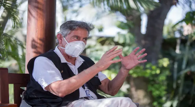 El presidente de la República, Francisco Sagasti El presidente de la República, Francisco Sagasti