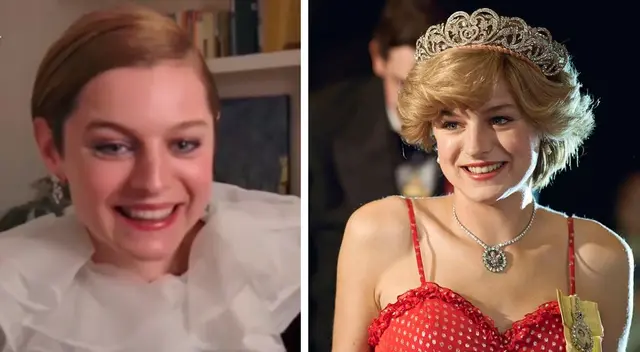 Emma Corrin interpretó a la princesa Diana de Gales en The Crown.