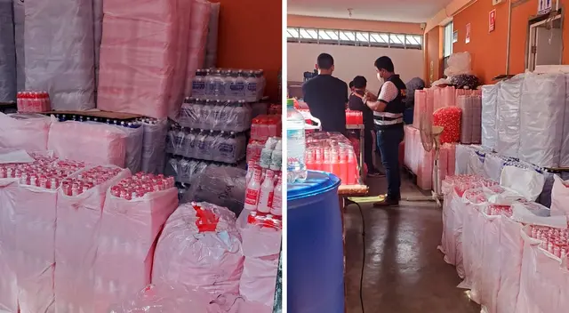 Las fábricas fueron intervenidas por la Policía Fiscal, en el distrito de San Martín de Porres. Las fábricas fueron intervenidas por la Policía Fiscal, en el distrito de San Martín de Porres.