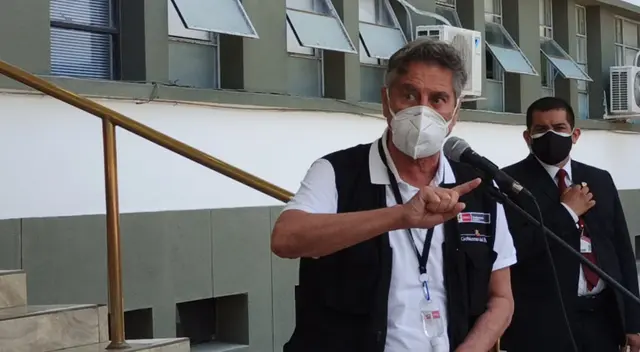 Francisco Sagasti sobre año de las vacunas. Francisco Sagasti sobre año de las vacunas.