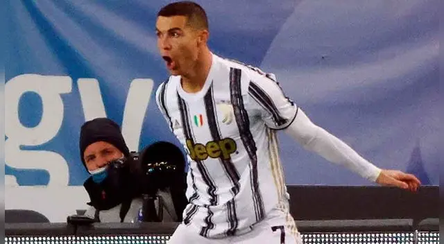 Cristiano Ronaldo lleva 20 goles en la Serie A 2021.