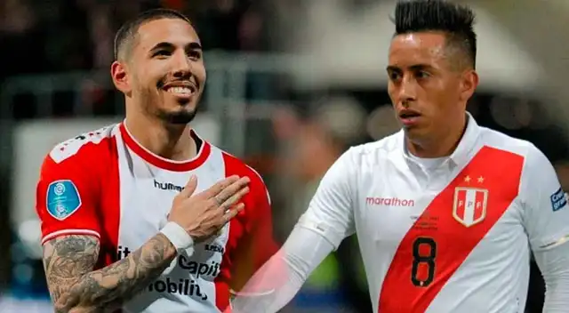Sergio Peña y Christian Cueva llegan en buen momento a la selección.