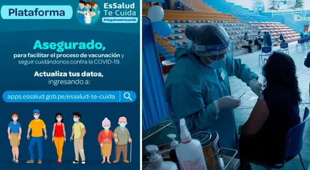 Regístrate AQUÍ al padrón de vacunación COVID-19 de EsSalud Regístrate AQUÍ al padrón de vacunación COVID-19 de EsSalud