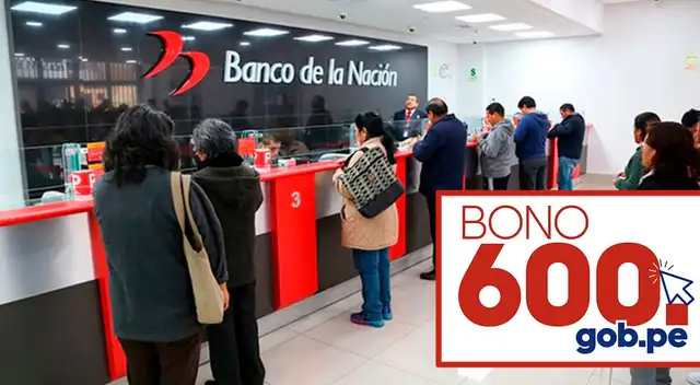 Cronograma de pagos para beneficiarios del bono 600 con cuentas bancarias