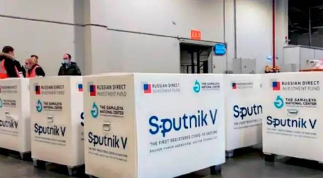 Vacuna Rusa llegará al Perú.