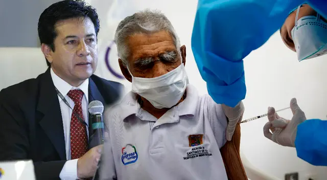 Percy Minaya se pronunció sobre vacunación a adultos mayores. Percy Minaya se pronunció sobre vacunación a adultos mayores.