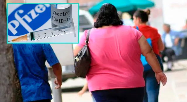 Pfizer podría no ser eficaz en obesos. Pfizer podría no ser eficaz en obesos.