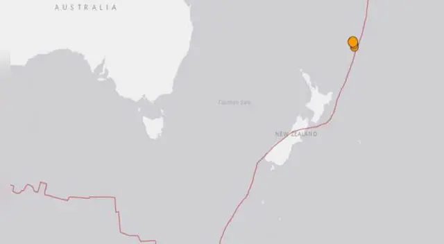 Nueva Zelanda: dos nuevos terremotos de 6.1 y 6.2 sacuden las islas Kermadec, Nueva Zelanda: dos nuevos terremotos de 6.1 y 6.2 sacuden las islas Kermadec,