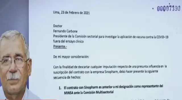 Informe de la Comisión Vacunagate