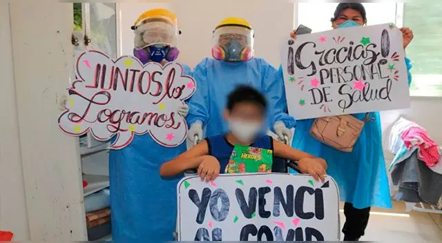 niño de 11 años venció al coronavirus