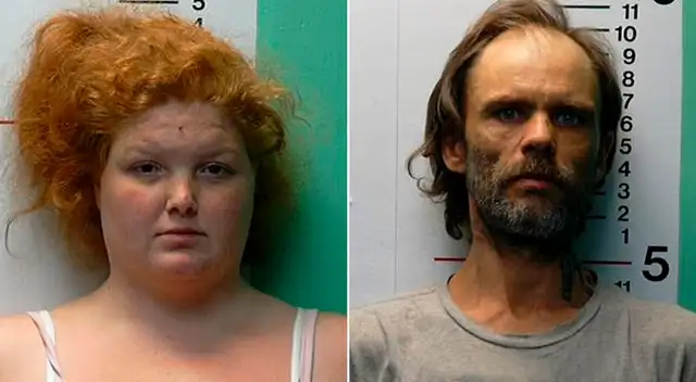 Brittany Gosney, de 29 años, y su novio James Hamilton, de 42. Brittany Gosney, de 29 años, y su novio James Hamilton, de 42.