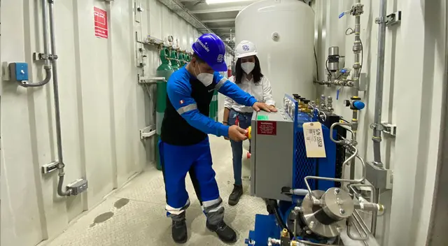 UNI presentó siete plantas de oxígeno móviles en medio de la segunda ola del coronavirus. UNI presentó siete plantas de oxígeno móviles en medio de la segunda ola del coronavirus.