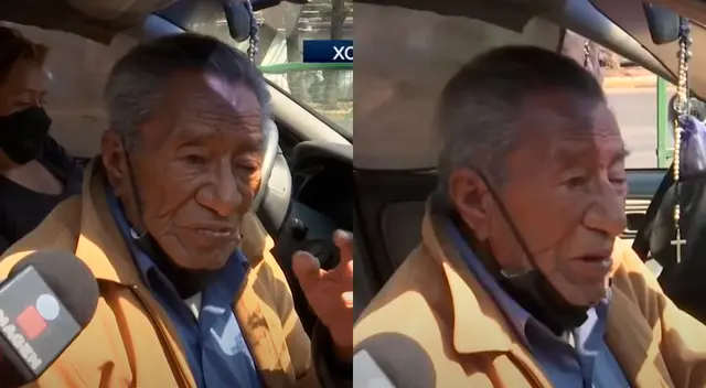 El adulto mayor contó que perdió a ocho familiares por el coronavirus.