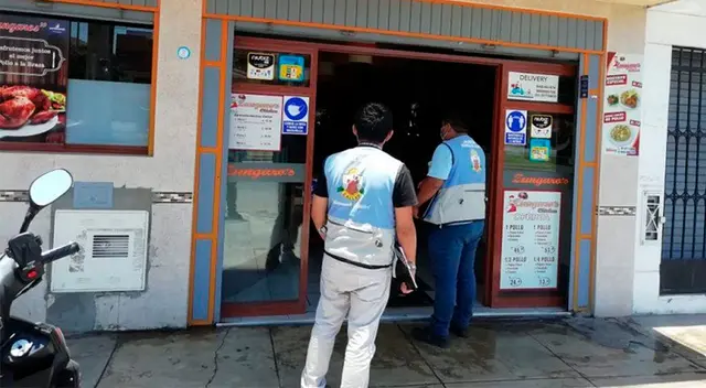Se inspeccionaron las pollerías “Rojas” y “Zungaros Chicken”. Se inspeccionaron las pollerías “Rojas” y “Zungaros Chicken”.