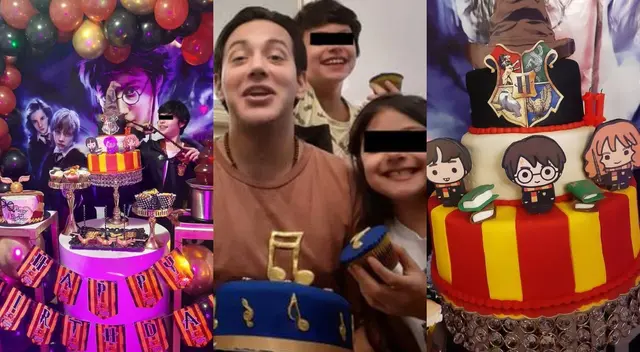 Jean Paul Santa María festejó el cumpleaños de su hijo Janko con una fiesta temática de Harry Potter, y le dedicó un emotivo mensaje.