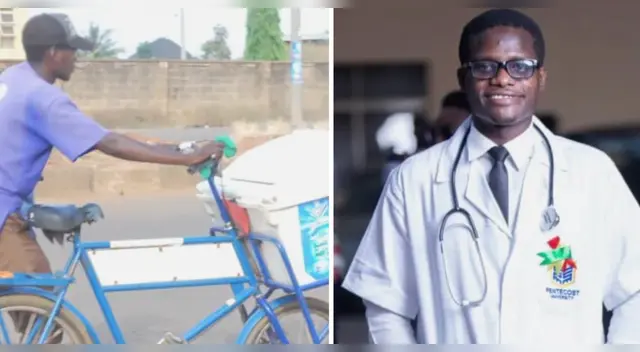 Actualemtne, Adom es un estudiante de Ciencias en Enfermería.