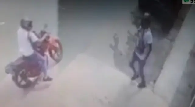 Robo en Santa Anita.