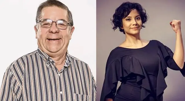 Efraín Aguilar aplaude premiación a Mayra Couto.