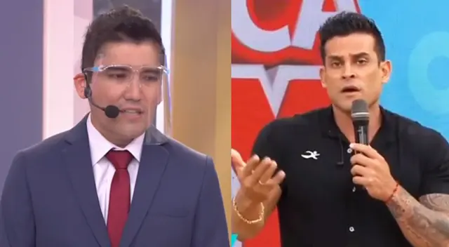 Angelo Fukuy descarta tener problemas con Christian Domínguez. Angelo Fukuy descarta tener problemas con Christian Domínguez.