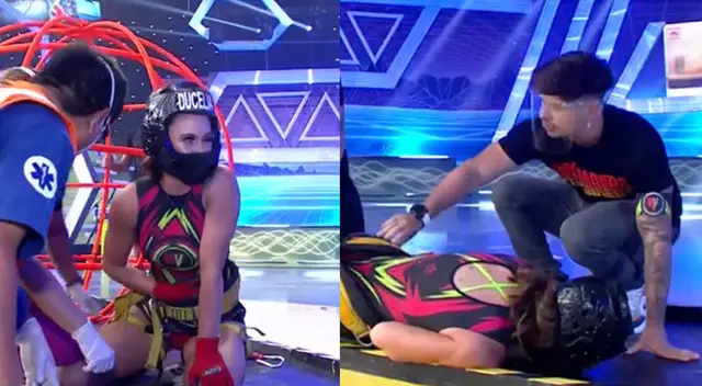 Ducelia Echevarría abandonó competencia en vivo. Ducelia Echevarría abandonó competencia en vivo.