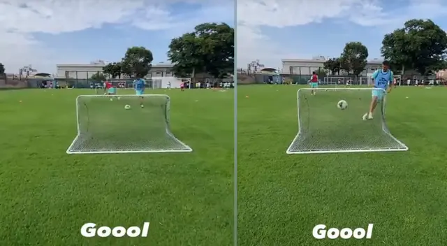 Beto da Silva, delantero de la César Vallejo, llamó la atención en las redes sociales. Beto da Silva, delantero de la César Vallejo, llamó la atención en las redes sociales.