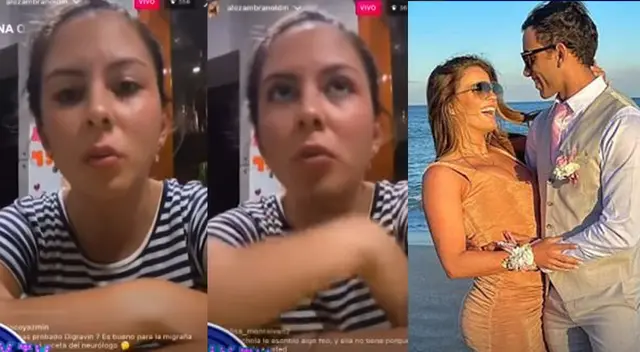 Aleska Zambrano asegura que no está bien que su hija pase todo el día al lado de Ale Baigorria. Aleska Zambrano asegura que no está bien que su hija pase todo el día al lado de Ale Baigorria.