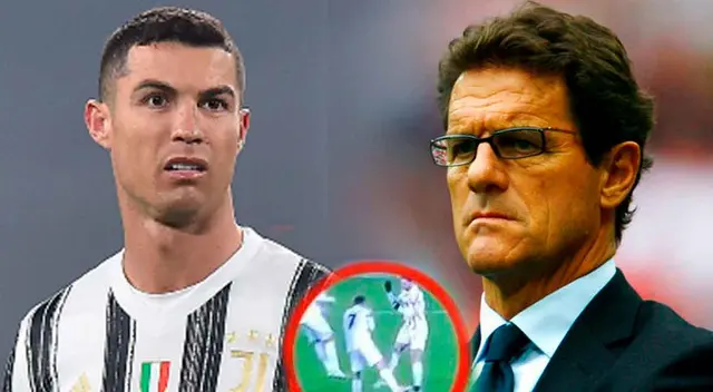 Cristiano Ronaldo se volteó en tiro libre que terminó en gol del Porto.